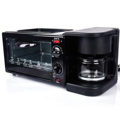 China 3 in 1 breakfast maker machine household 3 in 1 breakfast maker machine coffee toast frying 3in1 egg breakfast maker for sale