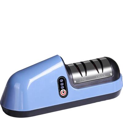 China Kitchen Tool Best Multifunctional Fixed Angle Viable Motorized High Quality Electric Knife Sharpener for sale