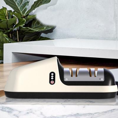 China High Quality Multifunctional Automatic Viable Mini Knife Sharpener Kitchen Electric Grinder for sale