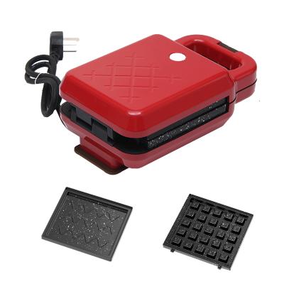 China Outdoor Hot Sale Belgian Waffle Maker Bubble Waffle Maker Non-Stick Small Baking Waffle Maker for sale