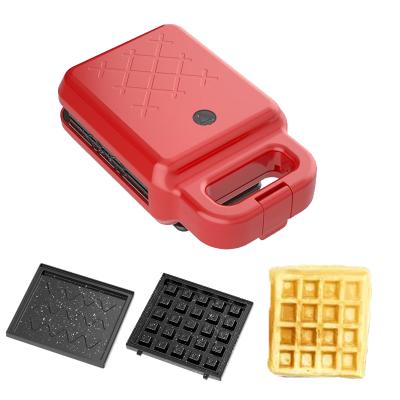 China Outdoor Professional Waffle Maker Non-Stick Baking Rotating Electric Waffle Machine Sandwich Maker Waffle Maker for sale