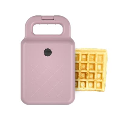 China Breakfast Sandwich Waffle Maker Mini Waffle Maker Machine Kids Nonstick Outdoor Non-Stick Waffle Maker for sale