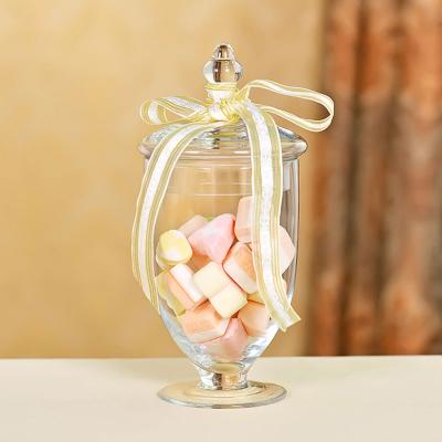 China Best Selling Freshness Preservation Wide Mouth Jar Kitchen Storage Glass Jars With Lids Empty Glass Jars for sale