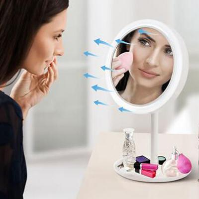 China Modern Hot Selling Portable Table Mirror Makeup Light Mirror Makeup Mirror With Light for sale