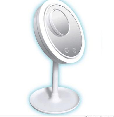 China Lighted Vanity Mirror Beauty Makeup DIY Touch Control Desktop Mirror Lighted Vanity Mirror Cosmetic Mirror for sale