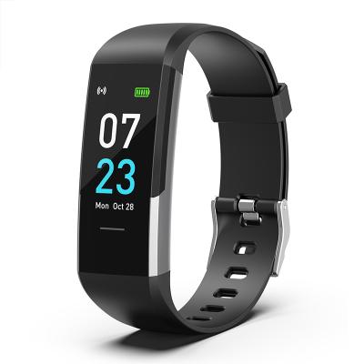 China 2021 NEW Waterproof IP68 Touch Screen Fitness Tracker AK12 Smartwatch Health Heart Rate Tracker Wristband for sale