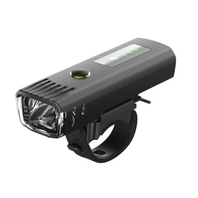 China Rechargeable Front Bicycle Light 10m Front Bike Light ABS Bicycle Front Light for sale