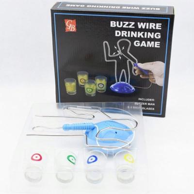 China New Design High Quality Metal Buzz Wire Electronic Amusement For Everyone Bar Game Bar Toy Intellectual Toys Drinking Game for sale