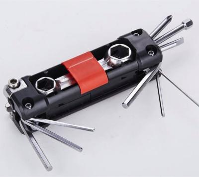 China 15 in1Multi Function Portable Bicycle Tool for Mountain Bike for sale