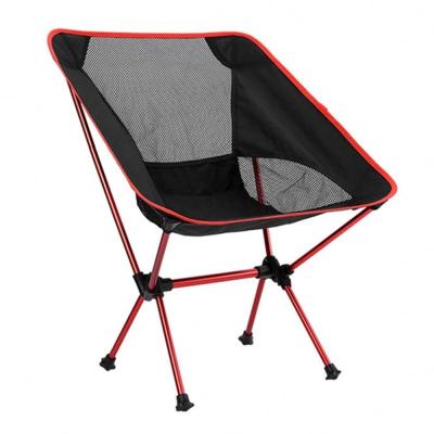 China Leisure Comfortable Small Size Aluminum Material Outdoor Folding Chairs Lightweight Camping Chair Beach Chair for sale