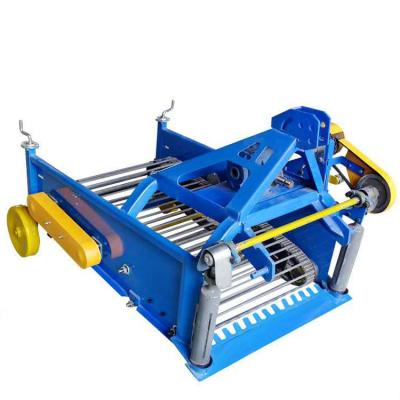 China Miwell Agricultural Machinery 2 Tiers Potato Garlic Carrot Mini Combine Harvester for sale