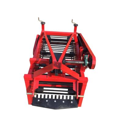 China Miwell Agricultural Machinery 2 Tiers Potato Garlic Carrot Mini Combine Harvester for sale