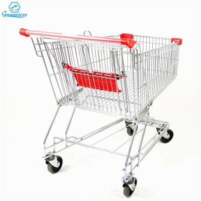 China Guanriver Unfolding Metal Asian Style Shopping Trolley For Supermarket&store for sale