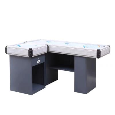 China Normal wholesale multi-function supermarket checkout cash counter and desktop retail store for sale