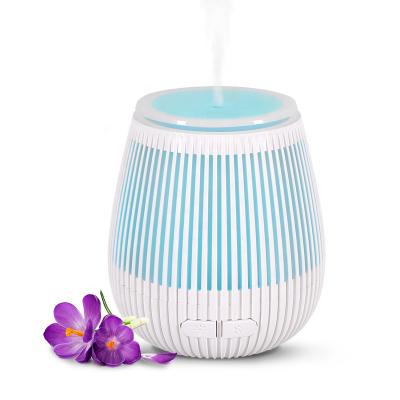 China Newest Design 100ml Household Colorful Fragrance LED Lights Aroma Ultrasonic Aromas Essential Oil Humidifier Diffuser Aroma for sale