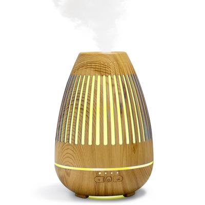 China Lack of water and power cut 2021 modern ultrasonic aroma diffusers humidifier protection lack of water and power cut 2021 new aroma protection private with color 7 changing LED light for sale