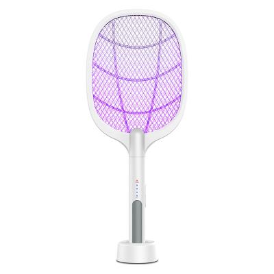 China 50-100 Square Meters 50-100 Square Meters Newest Zapper Insect Fly Killing Amazon Best Rechargeable Electric Mosquito Swatter Hot Sale Racket for sale