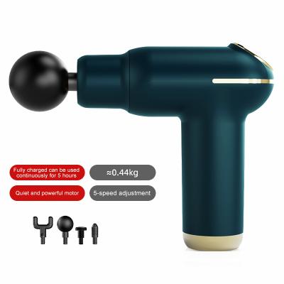 China New Design Multifunctional Mini Massager Gun Cordless Electric Deep Massage Gun Body Muscle With Heat for sale