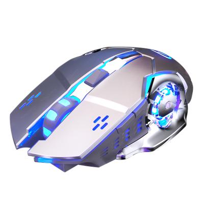 China 6D Professional Silent Wireless Rechargeable Mouse 2.4GHz Wireless Rechargeable Gamer USB Optical Gamer Mouse for sale