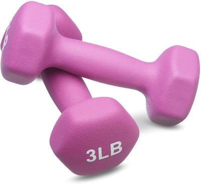 China Durable Adjustable Dumbbells With Rack Neoprene Vinyl Coated Ladies Adjustable Hex Dumbbell Set With Rack For Sale for sale