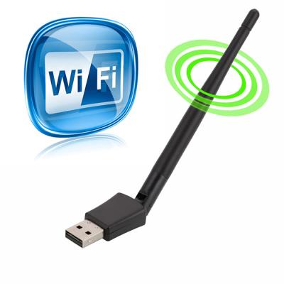 China New Black 300Mbps LAPTOP WiFi Adapter Mini Wlan Usb Network Dongle Wireless Adapter 802.11 B G N MT7603 Chipset for sale