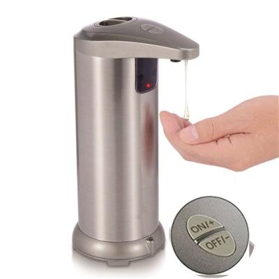 China Automatic Adjustable Smart Foam Soap Dispenser Sensor Soap Dispenser Stainless Steel Sensor Soap Dispenser for sale