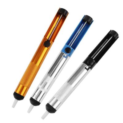 China Factory Direct Sales Metal Vacuum Soldering Pump Suction Tin Gun Removal Device Soldering Aluminum Vacuum Sucker Pen for sale