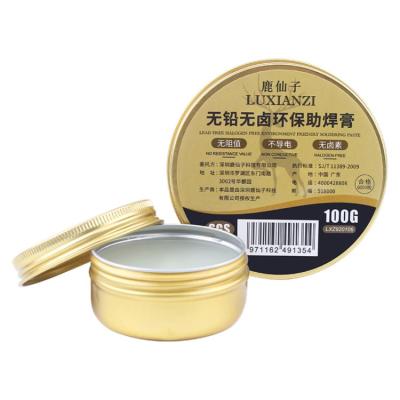 China Soldar Pastes Lead Free Luxianzi Flux Non-conductive Solder Paste No-Clean Flux Paste for sale