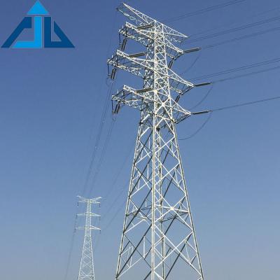 China 10kV to 500kV High Voltage Power Transmission Line Angle Steel Tower for sale