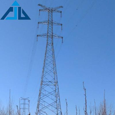 China Professional manufacturer 20m high 4 leg antenna telecommunication angle steel tower for sale