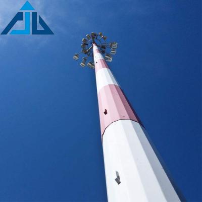 China telecommunication antenna monopole tower for sale