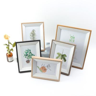 China Wholesale High Quality Custom 3D Wall Art 8*8 Square Decorative Shadow Box White Deep Wooden Picture Frames for sale