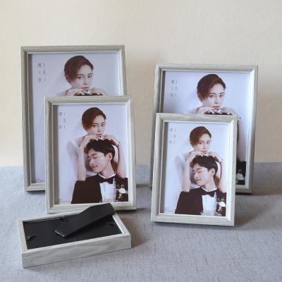 China 3d wooden 6x6 8x8 9x9 deep white photo display decorative shadowbox view wholesale photo picture frames for sale