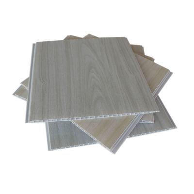 Chine Haut panneau de plafond de impression d'intérieur brillant de PVC en bois 250x8mm pour sud-américain à vendre