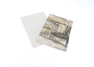 China 1220x2800mm PVC Marble Composite Tile Translucent Pvc Uv Sheet for sale