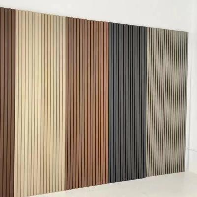 China Modern Wood Pattern Decoration 100% Wpc Exterior Wall Cladding for sale