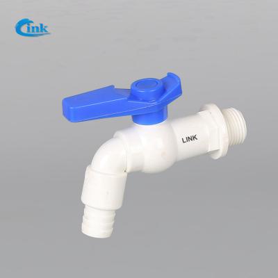 China LK-1-004-4 ( 20mm ) 5 color Factory Supply high quality plastic water hose cock pp PVC faucet water bib tap for sale