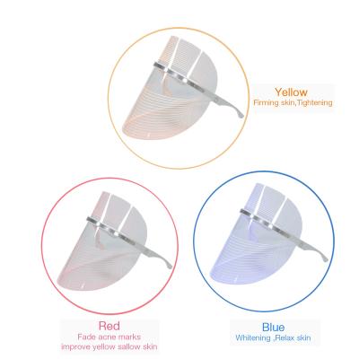 China Pigment Removal 2020 New Arrival Photon Therapy Light Skin Rejuvenation Wrinkle Removal Led Mask Machine for sale