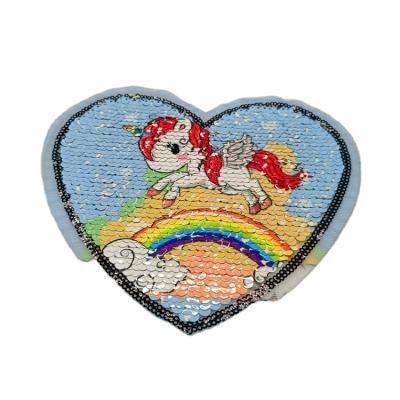 China Wholesale Custom Glitter Factory Outlet Shiny Glowing Patch Logo Patches For Clothes for sale