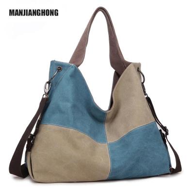 China Fashion Canvas Handbag Vintage and Handmade Carry Bags Ladies Designer Handbag for sale