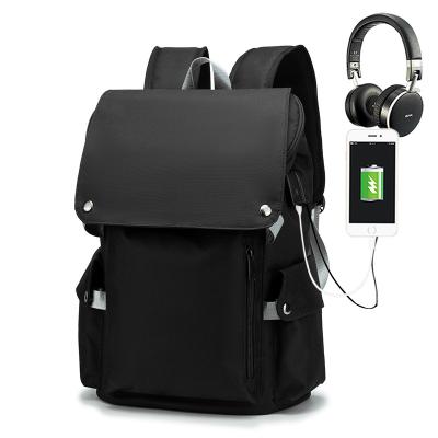 China With USB backpack laptop students leisure bagpack high quality adult anti-theft bag with USB for sale