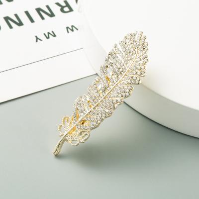 China Metal Clips Wholesale Women Girls Gold Metal Pins Barrette Clips Rhinestone Scissors Form Crystal Bobby Hair Clip Pins for sale