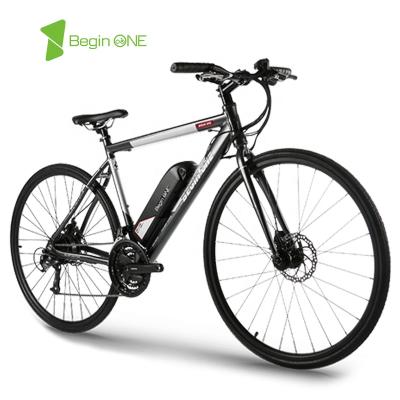 China High quality aluminum alloy 27speeds road 250w electric bicycle 36v lithium battery electric bike for adults for sale