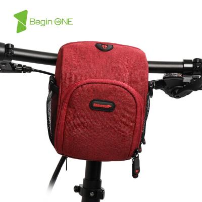 China Mltifunction Bag Hot Sale Custom Waterproof Handlebar Bag Outdoor Sports Phone Mount Bicycle Bag Cycling Recycling Bags for sale