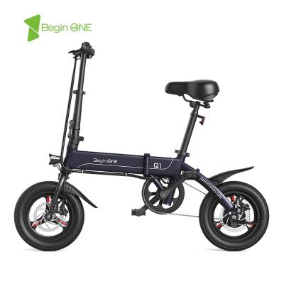 China Mini Folding Cheap Ebike Green Multifunction Electric Power Japan Hidden Battery 14 Inch Hidden Electric Bicycle for sale