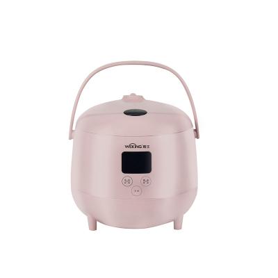 China 0.5Lmini Automatic Plastic Cooking And Heating System Rice Cooker Body Digital Control Multi Function Portable With Handle for sale