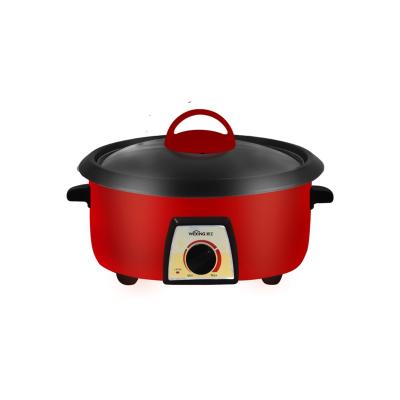 China Hot Fit 3.0L Multi Body Nonstick Coating Metal Cooker Hotel Heating High Quality Home Use for sale