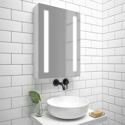 China Illuminated Wholesales Light LED Backlit Bathroom Vanity Mirror Cabinet for sale