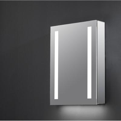 China Wholesales Modern Acrylic Frame Backlit Rectangle Decorative LED Wall Light Bath Mirrors for sale