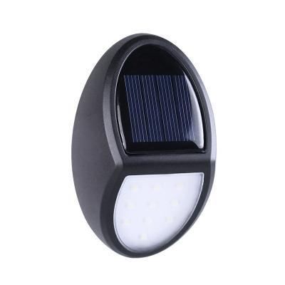 China Fast Shipping Waterproof Wireless Garden Security 10LED Wall Lampara Led Solar Sensor Lights For Home Outdoor Use for sale